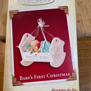 Keepsake Baby's First Christmas Ornament